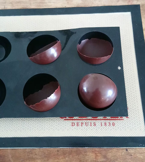 De Buyer De Buyer Backform Für Pralinen Aus Silikon 30x17,5cm