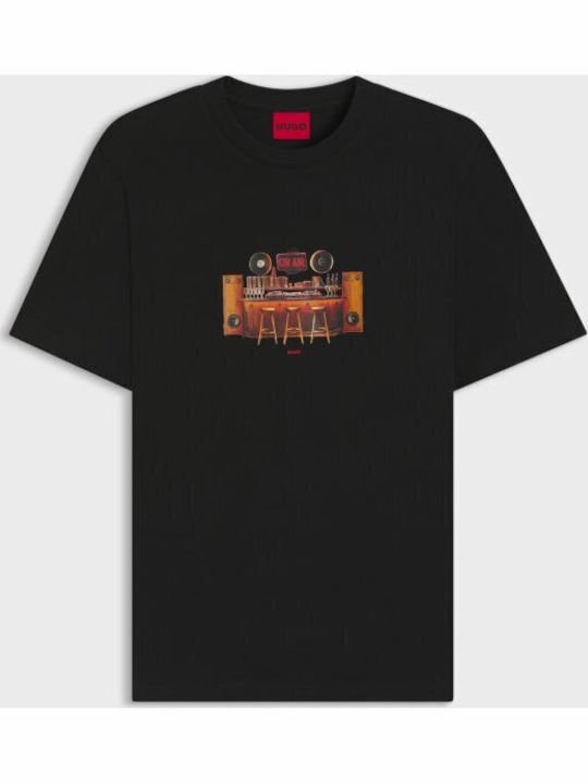 T-shirt Μαύρο