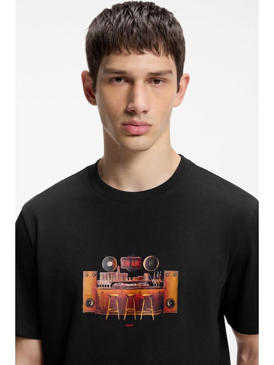 T-shirt Μαύρο
