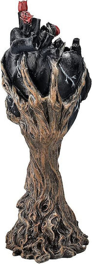 Pacific Polyresin Black Vase 14.5xH33cm