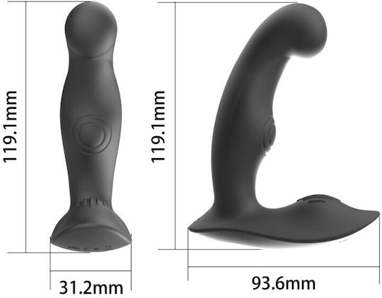 Ophelia's Dream Analvibrator mit kabelloser Funktion Schwarz