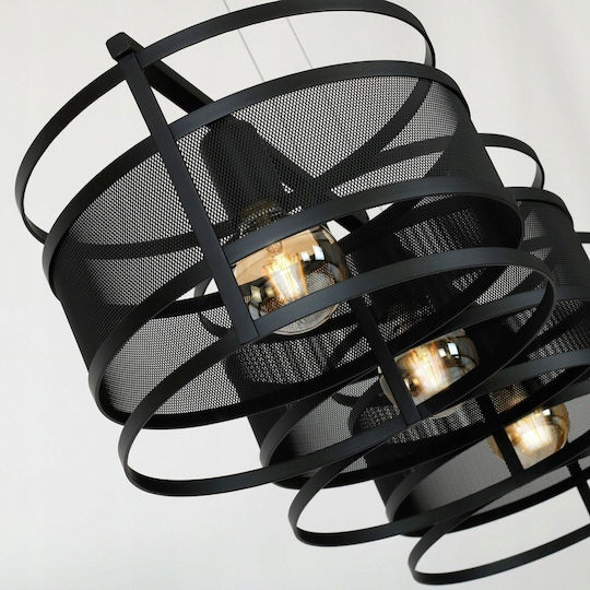 Luminex Luminex Ceiling Light Black with E27 Socket