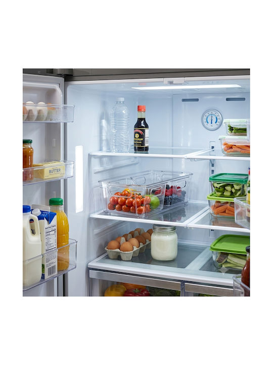 AGC Set of 3 General Use Food Jars with Airtight Plastic Transparent Lid 3 Pieces A-00404269-0
