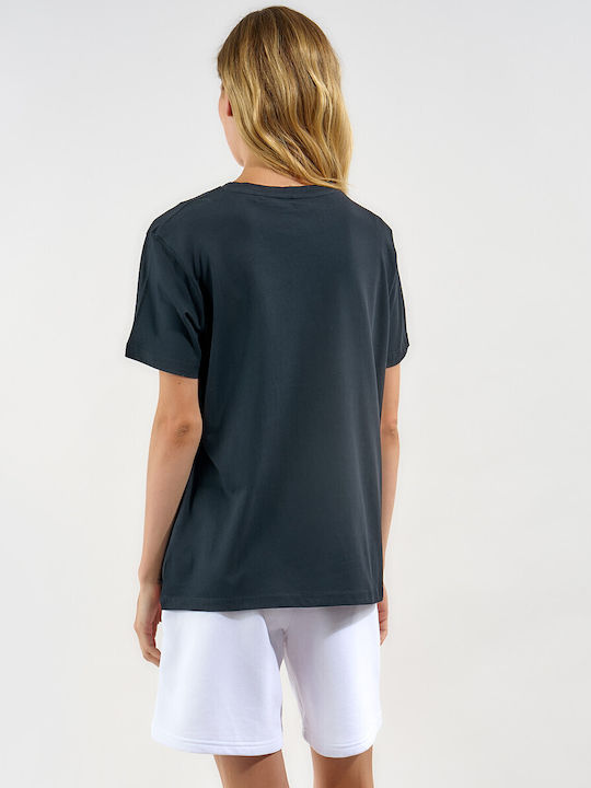 Γυναικείο T-shirt Μαυρο