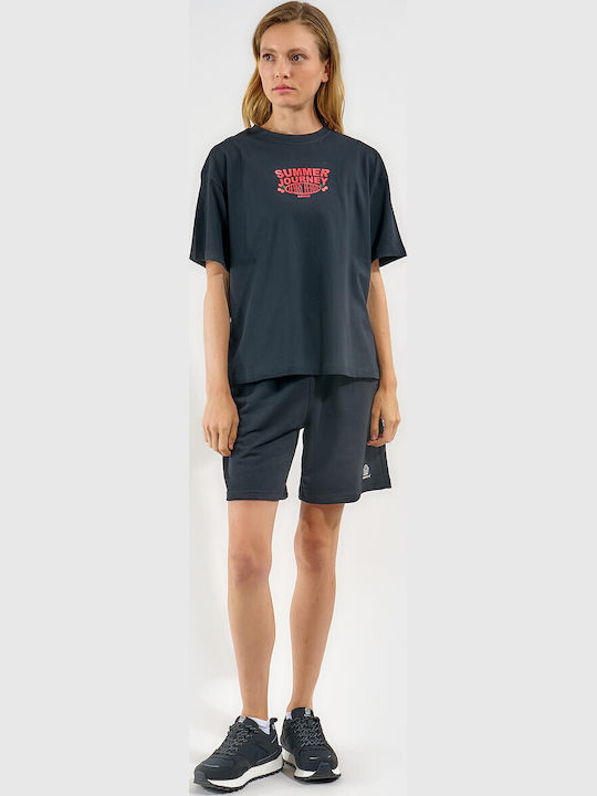 Γυναικείο T-shirt Μαυρο