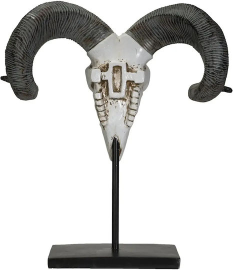 Διακοσμητικό Ram Decorative Skull 29,5cm 13738