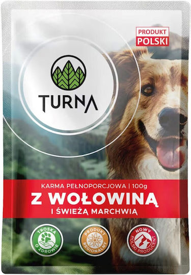 Turna Течна Храна За Кучета с Говеждо Месо 100гр