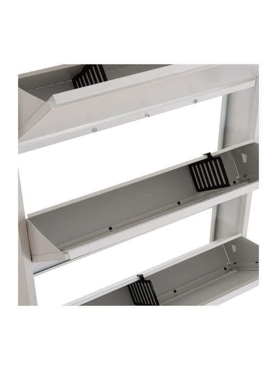 Metall Schuhorganisator Stark 71x15x103cm