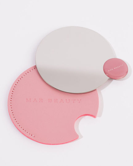 Mar Beauty Огледало За Грим Портмоне Розово