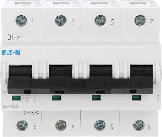Adapter Switch 4p B 32a 25ka Ac Az-4-b32 174534