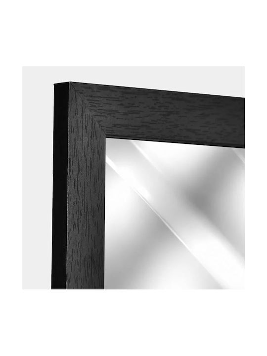 Wall Mirror Full-Length with Black Frame 124x34cm