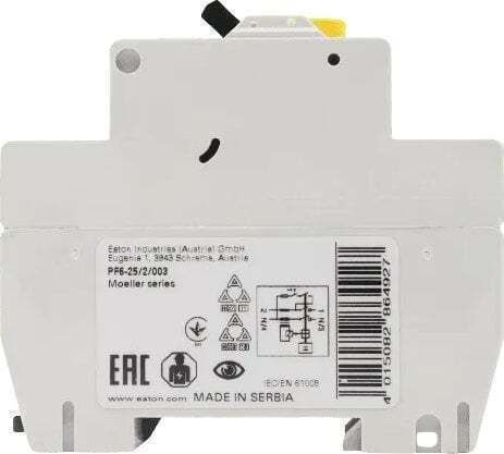 Eaton Differential Switch 2p 25a 0,03a Type Ac Pf6-25 2 003 286492