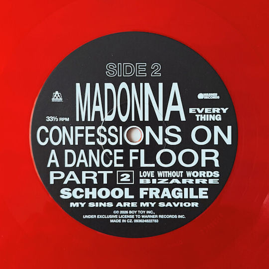 Madonna Confessions Ii Vinyl