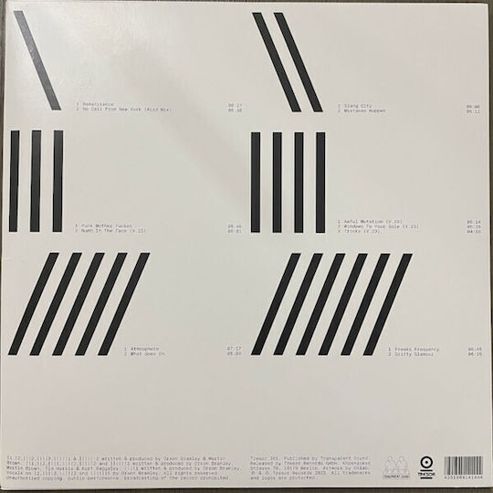 Transparent Sound Accidents 1994-2023 Vinyl