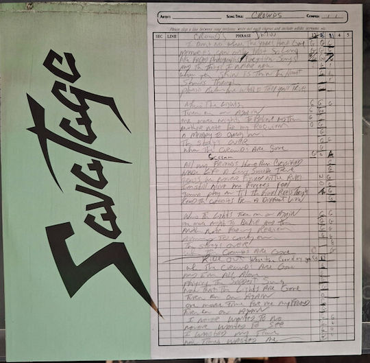Savatage Madness Reigns From Gutter 1990 Vinyl