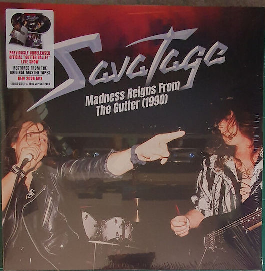 Savatage Madness Reigns From Gutter 1990 Vinyl