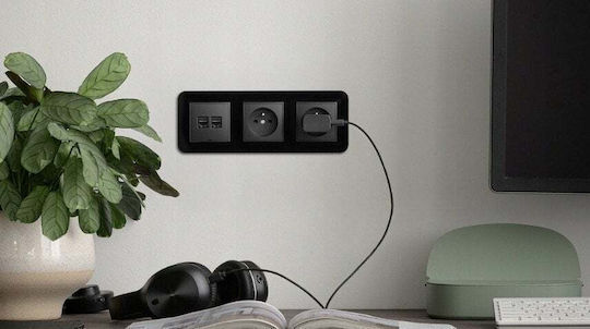 Karlik Power Socket White 1pcs