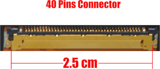 12.5" Touch LED 60Hz 1920x1080 Glossy 40 Pin Laptop Screen for Dell Xps 12 9q33 1-SCR0753