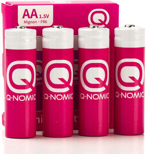 Q-Nomic Μπαταρίες Λιθίου AA 1.5V Μιας Χρήσης (High Performance) 4τμχ