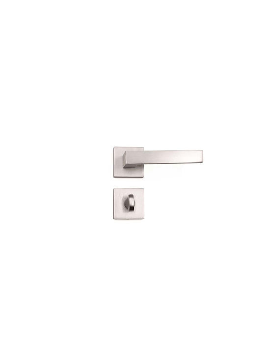 X-IT WC Türknopf Grau
