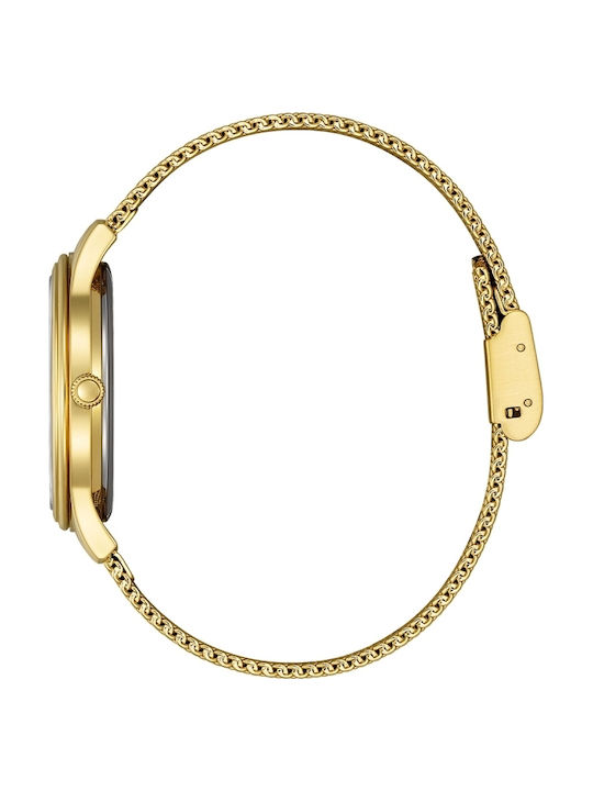 Citizen Ceas Bărbătesc 34mm Cu Baterie Și Brățară Din Metal Argintie