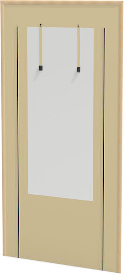 Windproof Curtain Πλαϊνό για Κιόσκι Μπεζ 1.3x2.5m