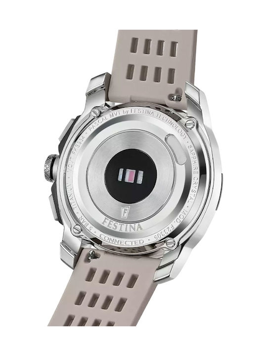 Festina Ceas cu Baterie cu Curea din Cauciuc Festina Ceas cu Baterie cu Curea din Cauciuc