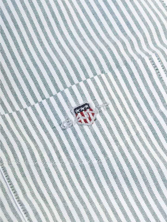 Gant Πουκάμισο Regular Fit Πράσινο