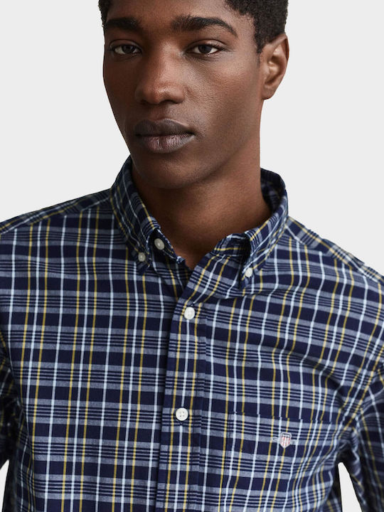 Gant Πουκάμισο Indigo