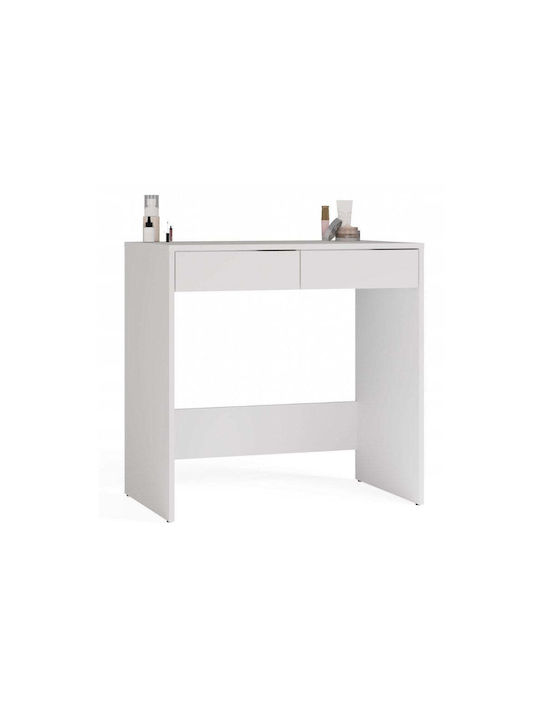 Bodenstehende Schminktisch Schlafzimmer Holz Weiß 81x50x80cm