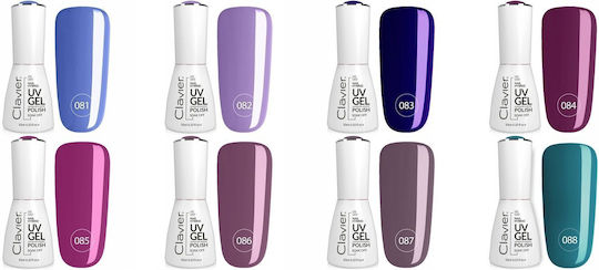 Clavier Nägelologie Hybrid Nagellack 086 Pflaumen-Charm 8ml
