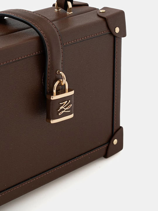 Leather Women's Shoulder Bag Brown