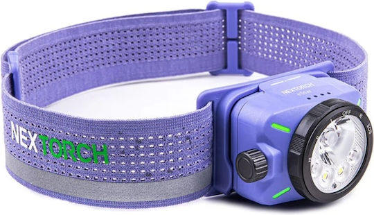 Nextorch Headlamp LED Dual Function with Maximum Brightness 1300lm