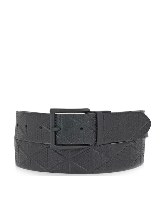 Men's Leather Belt Black