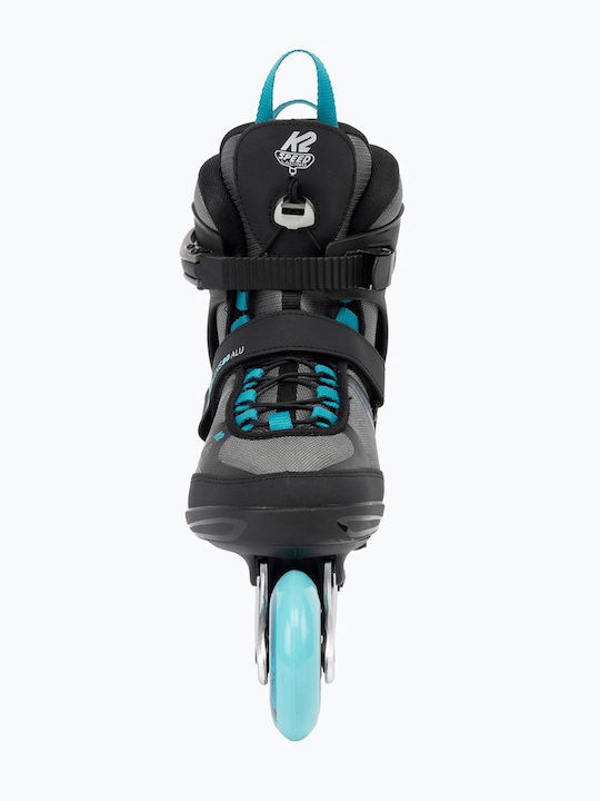 K2 80 Алу Inline Ролери Сиви За Възрастни