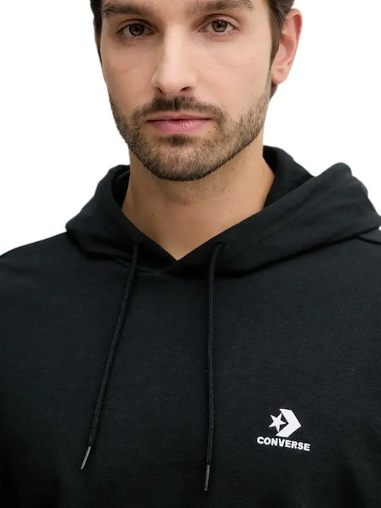 Sweatshirt mit Kapuze Schwarz
