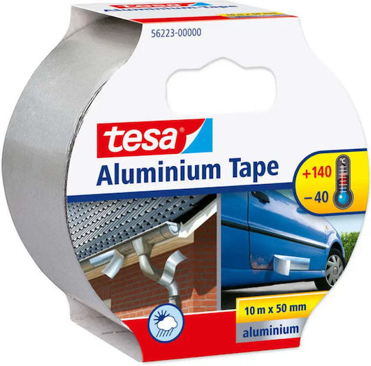 Tesa Self-Adhesive Aluminum Tape Gray 50mmx10m 1pcs