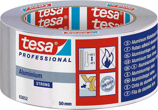 Tesa Self-Adhesive Aluminum Tape Gray 50mmx10m 1pcs