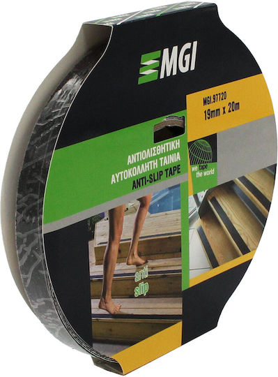 MGI Self-Adhesive Grip Tape Black 19mmx20m 1pcs