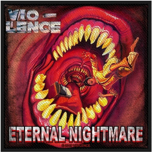 Rock Off Violence Eternal Nightmare Υφασμάτινο Σήμα Ραπτικής 10x10εκ.