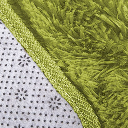 Dywan Living Room Shaggy 200x300 Green Uniwersalny
