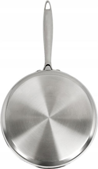 Zilan Pan With Lid made of Stainless Steel with Non-Stick Coating 26cm