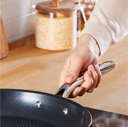 Tefal Hibiscus Τηγάνι από Ατσάλι με Αντικολλητική Επίστρωση 24cm