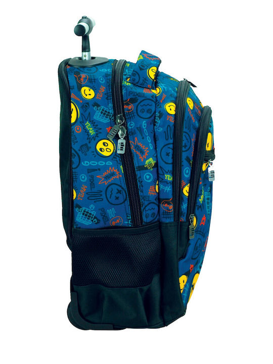 Back Me Up School Backpack for Elementary with Water Bottle Holder Multicolour 33 x 28 x 48cm