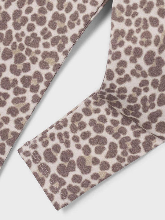 Kids Long Leggings Brown