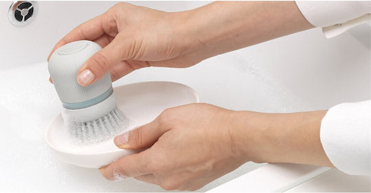 Brabantia Replacement Dish Brush 302565 Kunststoff Reinigungsbürsten Besenstiel für Allgemeine Verwendung Gray 2Stück