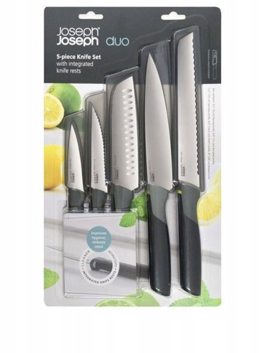 Joseph Joseph Stainless Steel Knife Set 5 Pieces