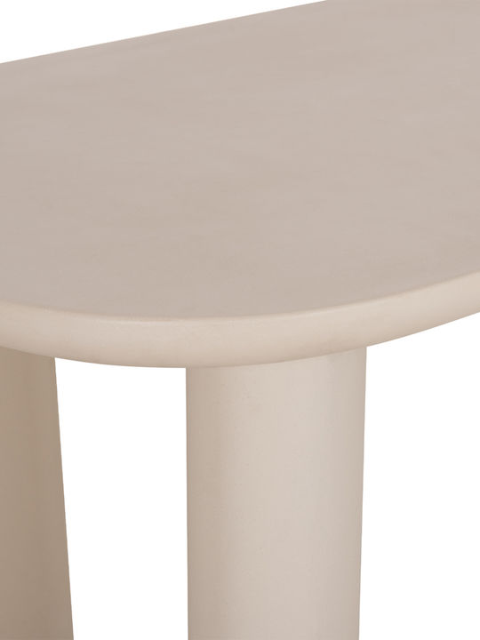 Dining Room Table from Concrete Beige 200x100x75cm