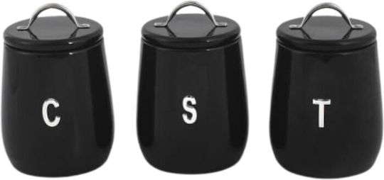 Set 4 Bucăți Cutii pentru Cafea / Ceai / Zahăr cu Capac din Oțel Inoxidabil Maro Set 4 Bucăți Cutii pentru Cafea / Ceai / Zahăr cu Capac din Oțel Inoxidabil Maro