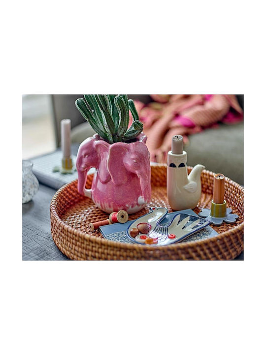 Bloomingville Vază Decorativă Ceramică Roz 15.5x15.5cm 1buc